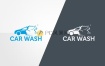 洗车Logo汽车清洁护理模板矢量标志EPS/PSD文件可编辑