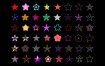 Illustrator 星形彩色矢量星星图标下载（AI、EPS、JPG、PDF、PNG、PSD、SVG）