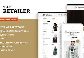 The Retailer 跨境电商WordPress独立站高级主题WooCommerce模板源码