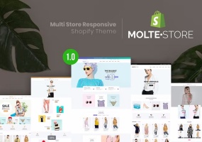 MolteStore 多商店响应式Shopify主题下载跨境电商独立站通用源码模板